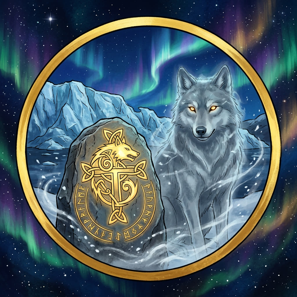 Das isländische Wolfskreuz