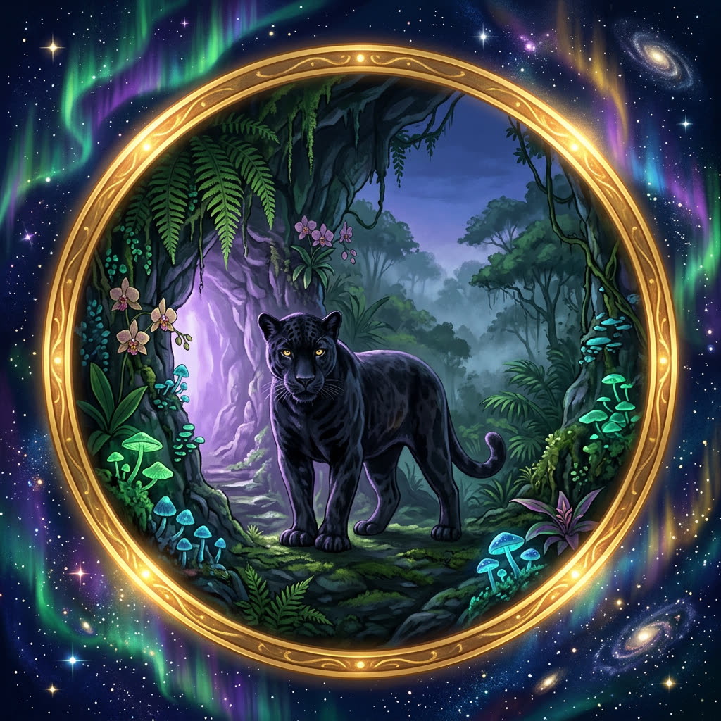 Der Jaguar an der Schwelle –
