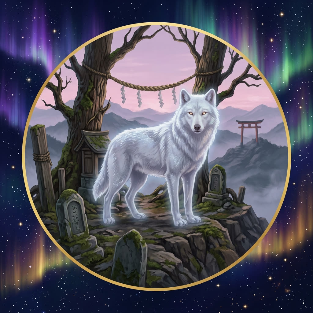 Ōkami · der japanische Wolf