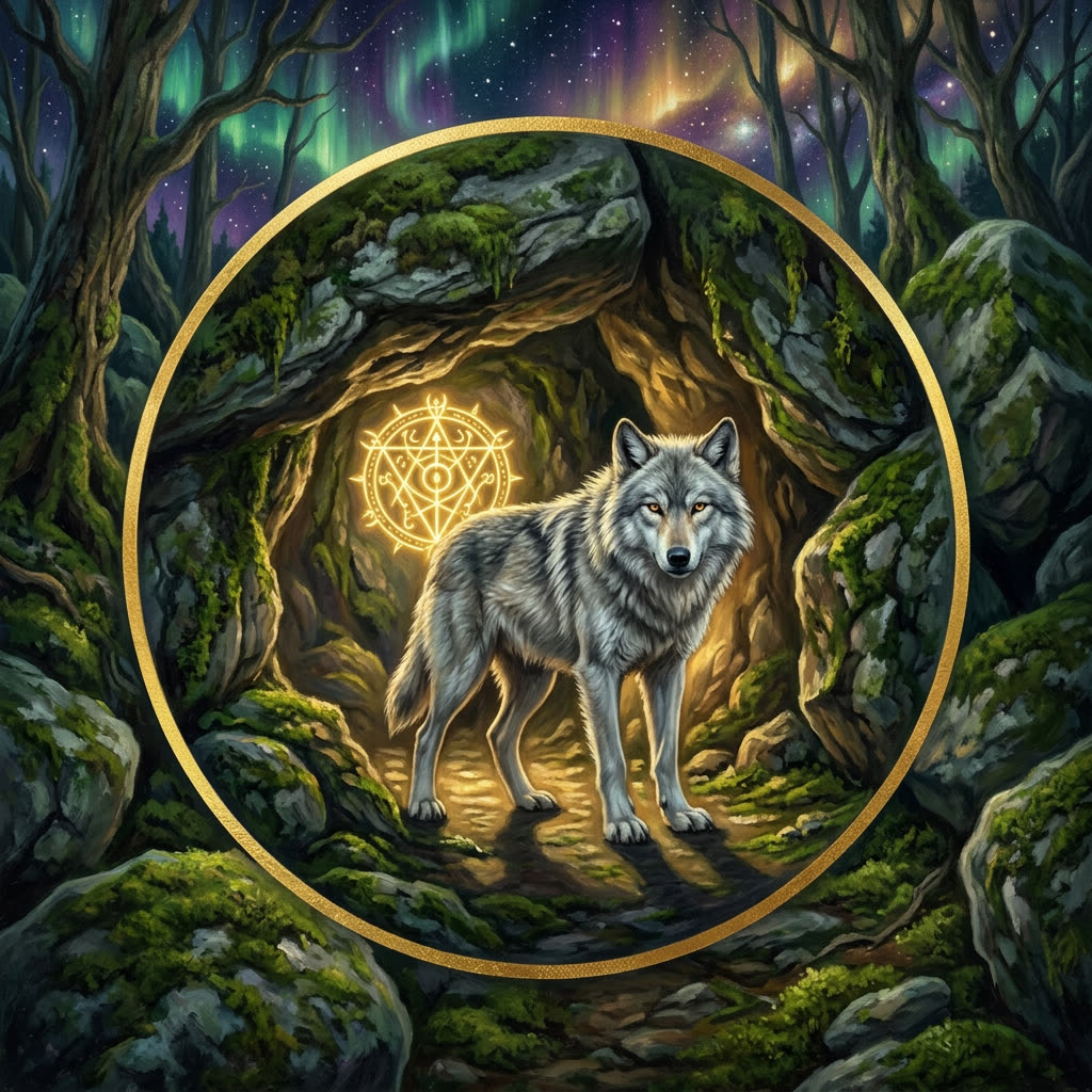 Schutz im Wolfs-Schamanismus