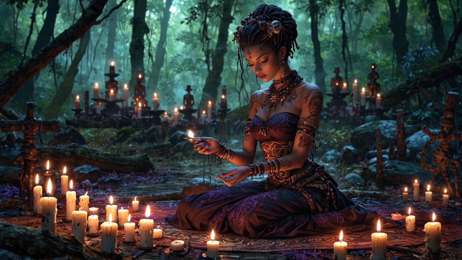 Voodoo-Praxis · Voodoo · haitianische spirituelle Tradition, Mark Hosak authentisch initiiert